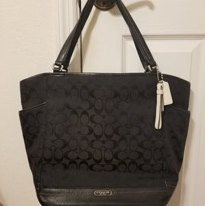 EUC Coach N/S Signature tote
